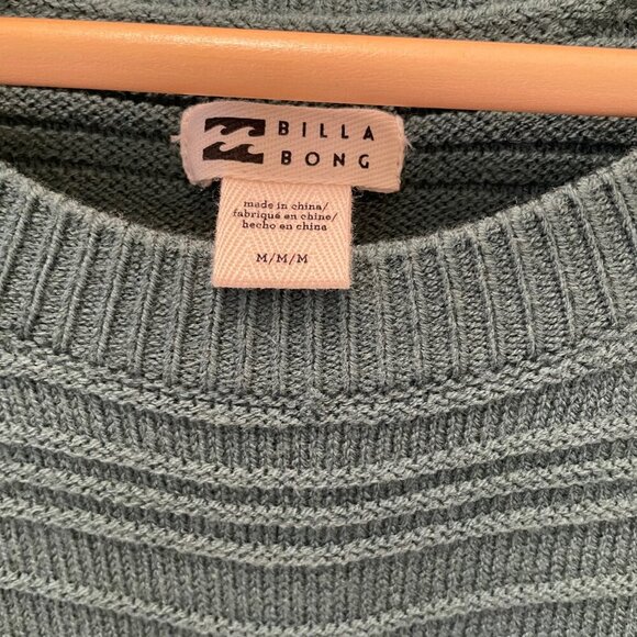 Billabong Chasing Light Sweater - Emerald Bay NWT - Picture 5 of 6